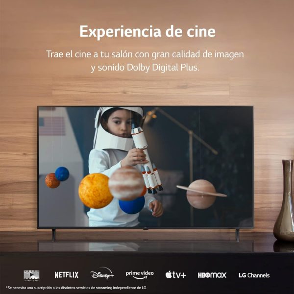 LG 55UR80006LJ 55" | 4K UHD, Smart TV, webOS23, Serie 80, Dolby Digital Plus, Alexa/Google Assistant - Imagen 11