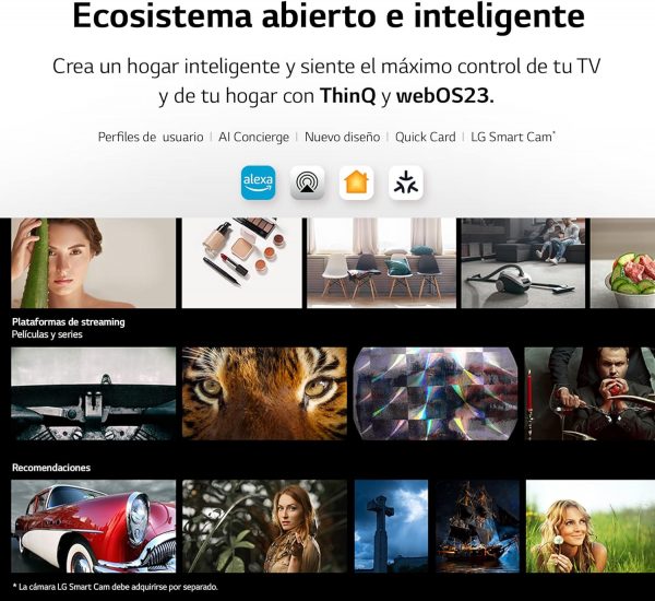 LG 55UR80006LJ 55" | 4K UHD, Smart TV, webOS23, Serie 80, Dolby Digital Plus, Alexa/Google Assistant - Imagen 9